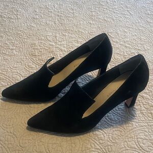 Donald Pliner Black Suede Women's Heels